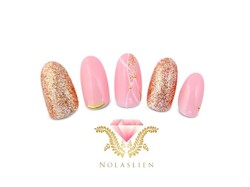 ピンク上品ネイル☆