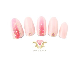 春の上品ネイル