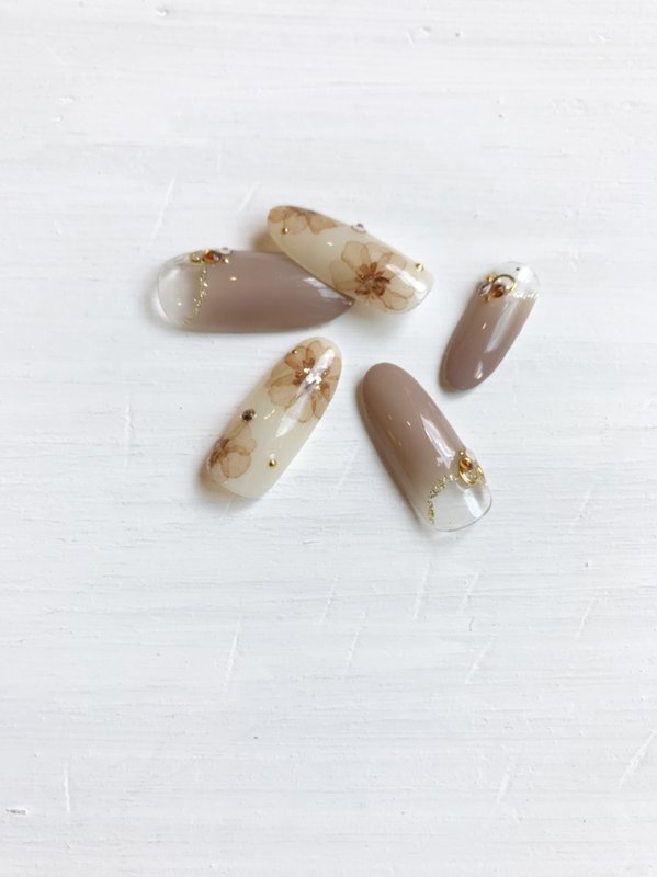 たらし込フラワー|Log