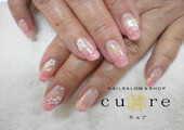 シンプルに春ネイル|ネイルサロン＆ショップ／ネイルスクール　Ｃｕｒｅ