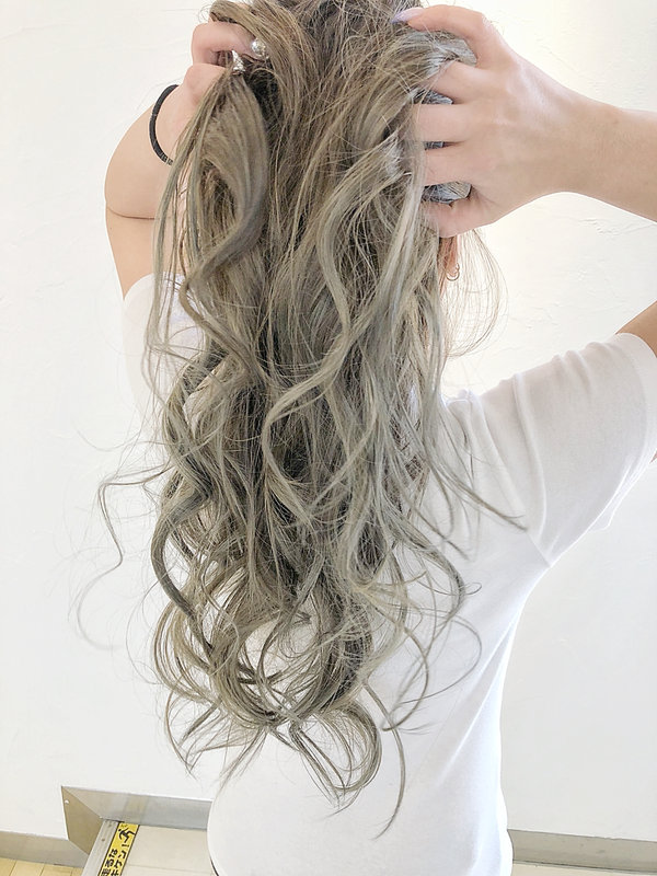 ミルクティー3Dグラデーションシルバーアッシュ|Infini-Y’s　ウェルディ長泉店