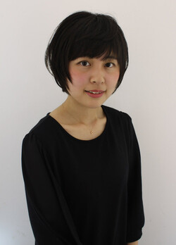 丸みのあるショート