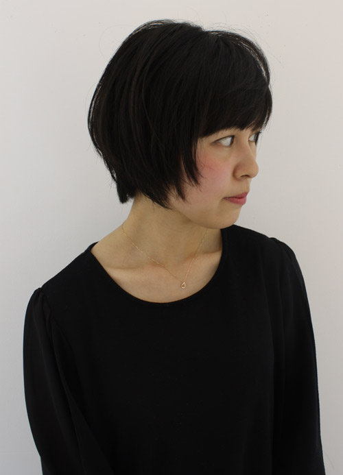 丸みのあるショート|Raffine三宮
