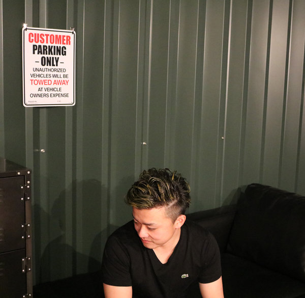 メンズへア　ショート～ミディアム　-ヘアセット-　|NON EDGE