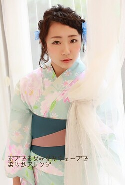 浴衣アレンジヘア4