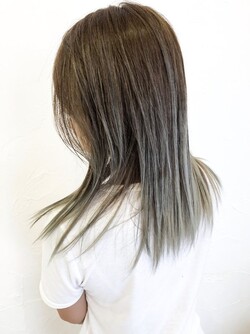 スリークグラデーションブルーシルバー