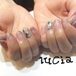 フレンチ　シェルネイル♪|Lucia