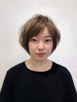 抜け感ショート