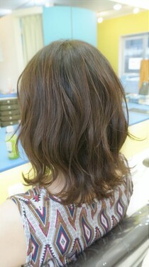 波wave カーキグリーン