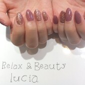 シンプルラメネイル♪|Lucia