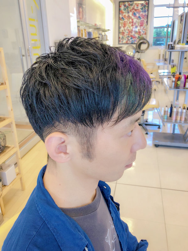 ツートン ラベンダー&amp;蛍光グリーン|Infini-Y’s　ウェルディ長泉店