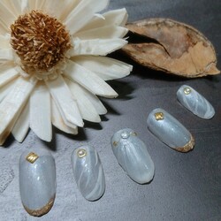 秋ネイルサンプル⑨