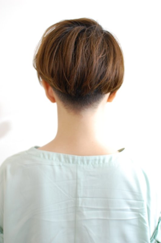 ツーブロックベリーショート×パーマ|L´atelier Content　津田沼店