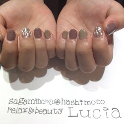 クリアうねうねネイル♪|Lucia