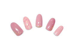 金箔散らしネイル