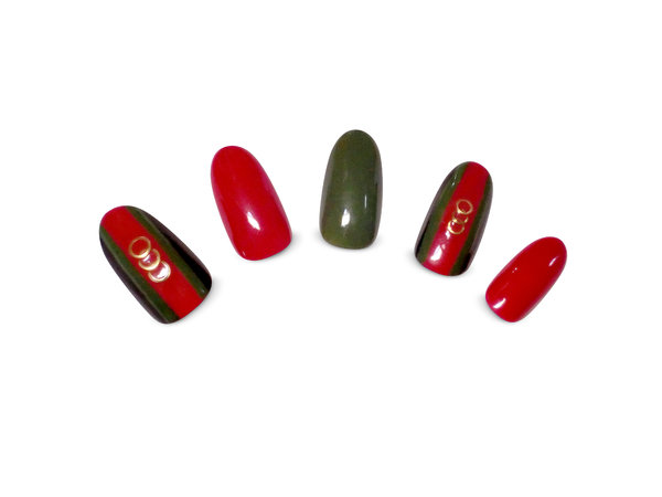 グッチ風ネイル|Nolaslien