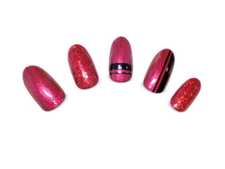 ボルドー×ブラックネイル