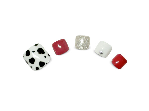 アニマル柄フットネイル|Nolaslien