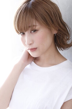 大人かわいい×揺れボブ