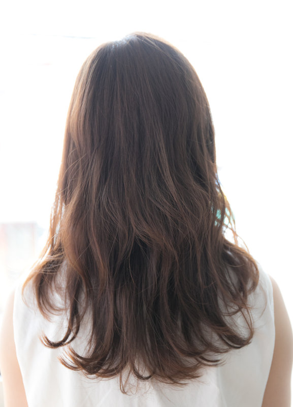 大人かわいいナュラルパーマスタイル|ＡＵＱＷＡ