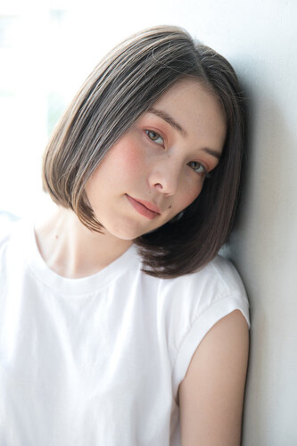 大人可愛い×大人ナチュラルボブ
