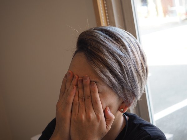 ツーブロック　メンズ　ボブ　フェード　シルバー|MARBLE hair＆nail