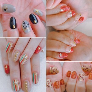 ハンドジェルネイル 255 美容室プティミルム ビヨウシツプティミルム 熊本県 八代 のネイルデザインカタログ ビューティーパーク