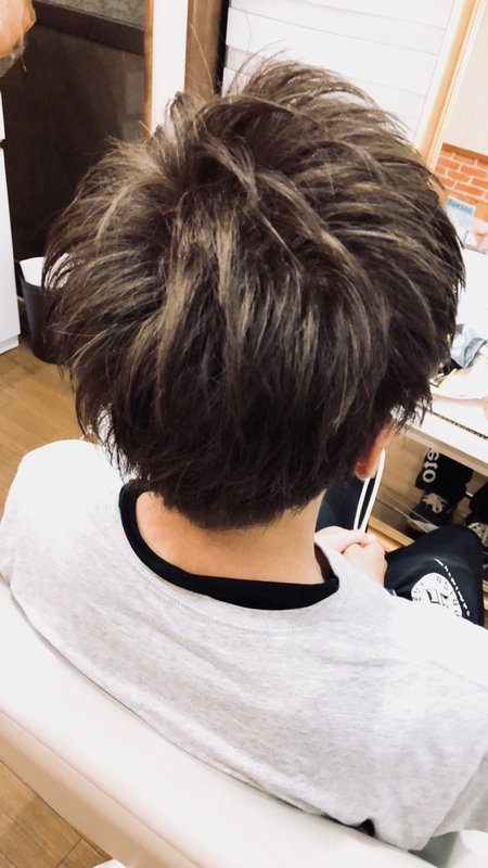 メンズカット、カラー|美容室プティミルム