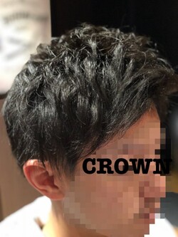 アップバングスタイル|CROWN