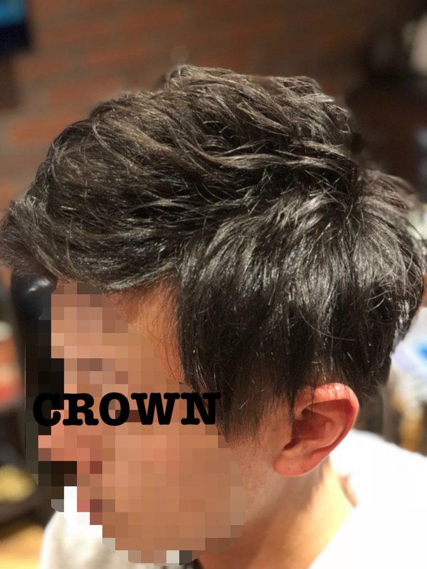 アップバングスタイル|CROWN