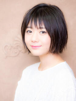 簡単スタイリング切りっぱなしボブ|zing