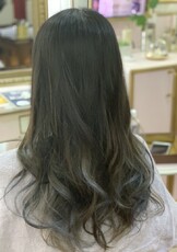 ブルーシルバーバイレイヤージュハイライト|feliz