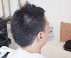 ソフモヒ風モヒカン|MARBLE hair＆nail