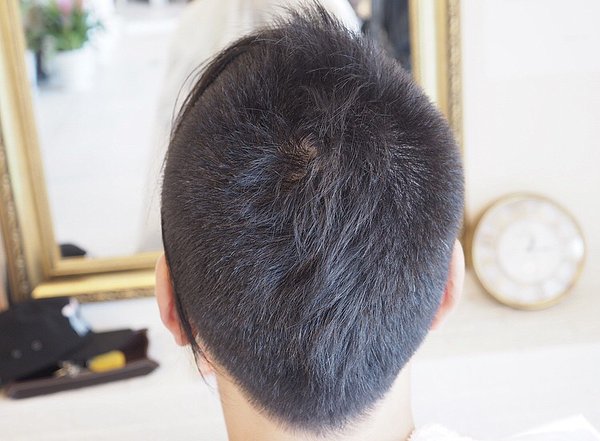 ソフモヒ風モヒカン|MARBLE hair＆nail