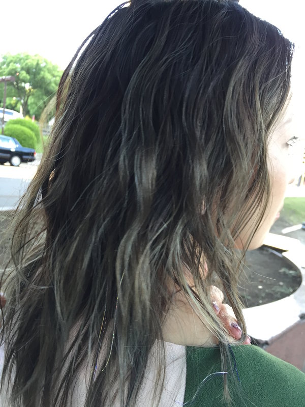 バレイヤージュ ハイライトグラデーションfeliz|feliz