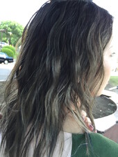 バレイヤージュ ハイライトグラデーションfeliz|feliz