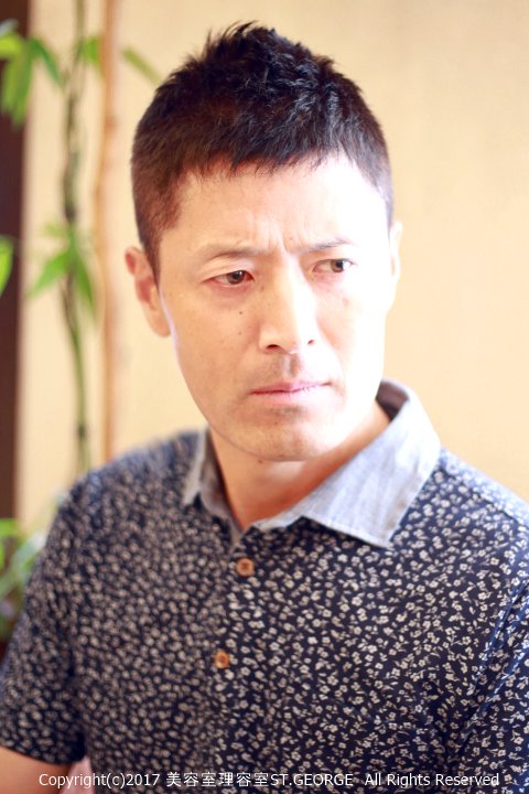 50代もソフトモヒカンは似合う！|セントジョージ香里園店　MEN'S HAIR