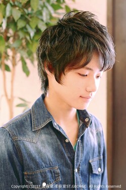 ナチュラルショートウルフ|セントジョージ香里園店　MEN'S HAIR