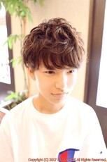 ふわふわニュアンスパーマ|セントジョージ香里園店　MEN'S HAIR