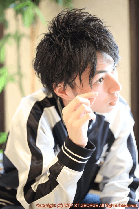 ゆるめツイストピンパーマ|セントジョージ香里園店　MEN'S HAIR