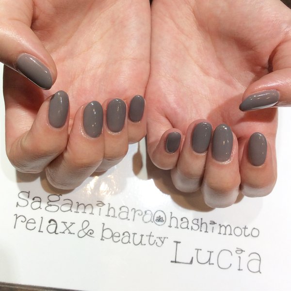 シアーグレーネイル♪|Lucia