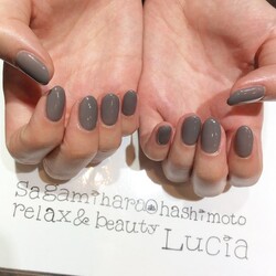 シアーグレーネイル♪|Lucia