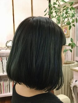 ネイビーブラック feliz栄 ブルーアッシュ