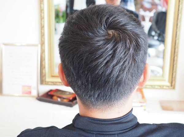 刈り上げ　ソフモヒ　2ミリ～6ミリ　フェード|MARBLE hair＆nail