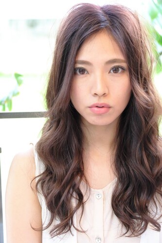 ラベージュ×ツヤナミウェーブ