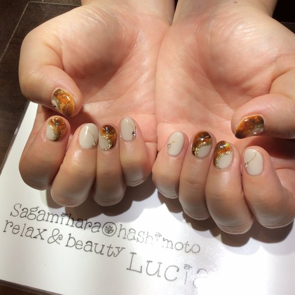 べっ甲変形フレンチ♪|Lucia