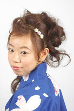 浴衣のアレンジ3種|kenie
