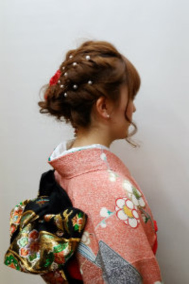 成人式セット 25850 Kenie ケニー 富山県 富山 の髪型 ヘア