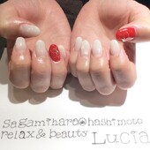 グラデーションクリスマスネイル♪|Lucia