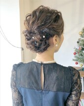 大人の波ウェーブアレンジ|L´atelier Content　津田沼店